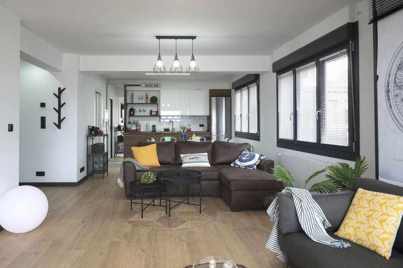 Ferienwohnung Atico Lujo Costa Vasca Bilbaoterraza Mar Jacuzi Santurtzi Exterior foto