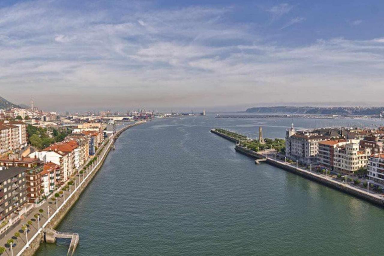 Ferienwohnung Atico Lujo Costa Vasca Bilbaoterraza Mar Jacuzi Santurtzi Exterior foto