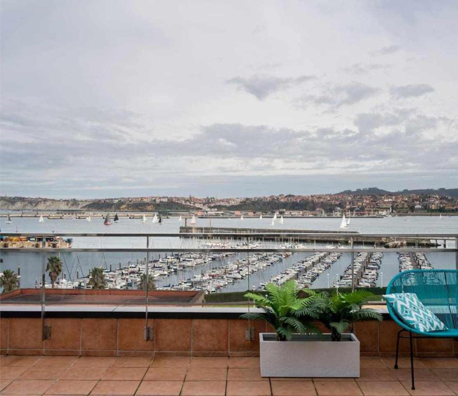 Ferienwohnung Atico Lujo Costa Vasca Bilbaoterraza Mar Jacuzi Santurtzi Exterior foto