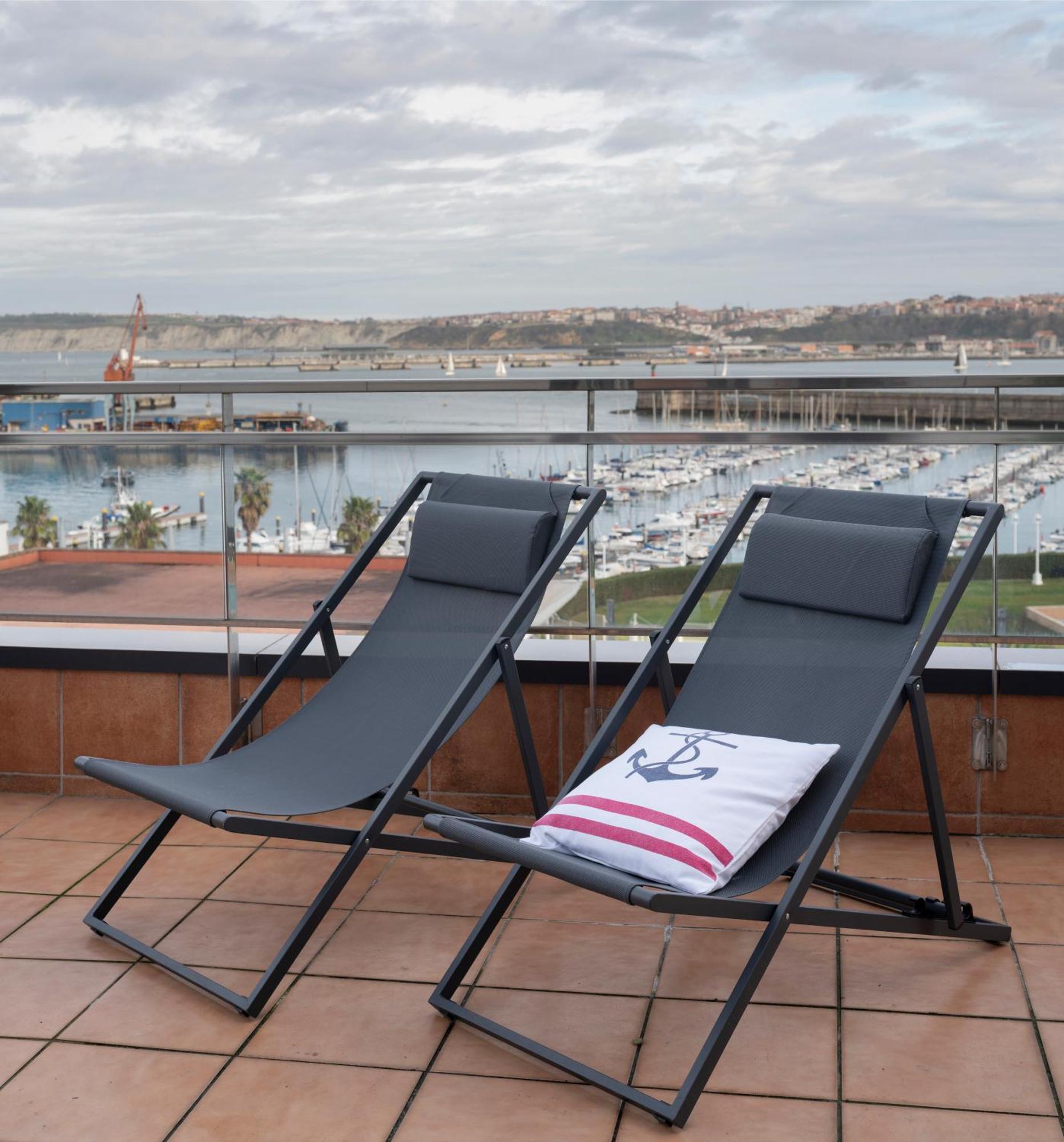 Ferienwohnung Atico Lujo Costa Vasca Bilbaoterraza Mar Jacuzi Santurtzi Exterior foto